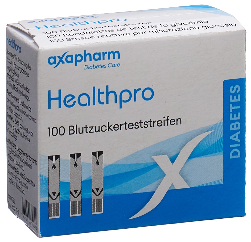 HEALTHPRO bandelettes de glycémie