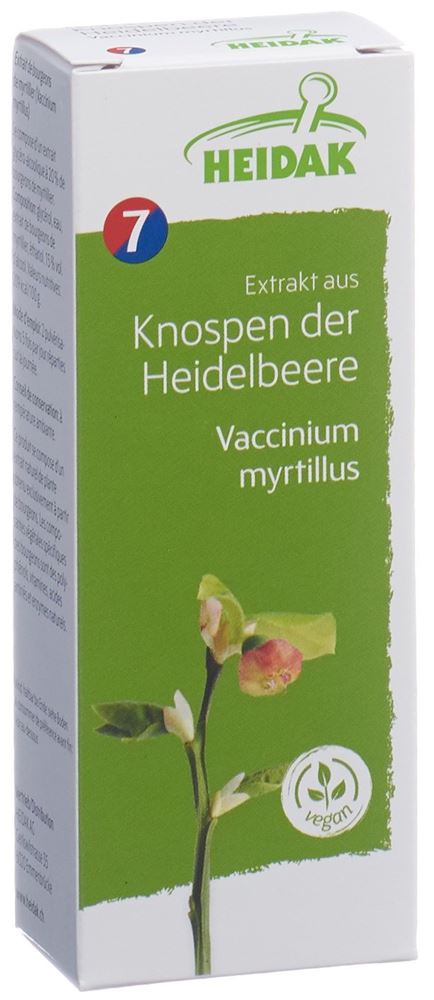 HEIDAK bourgeon vaccinium myrtillus, image principale