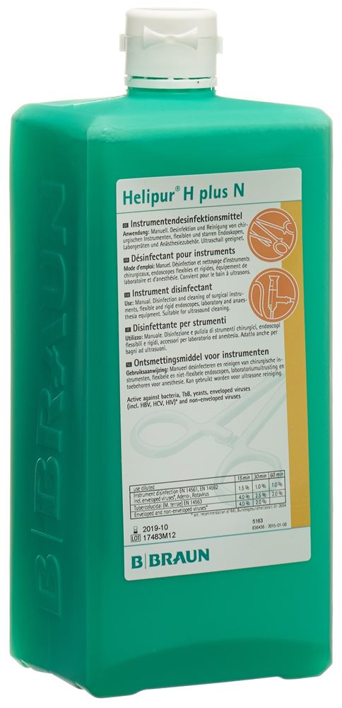 HELIPUR Instrumentendesinfekektion, Hauptbild