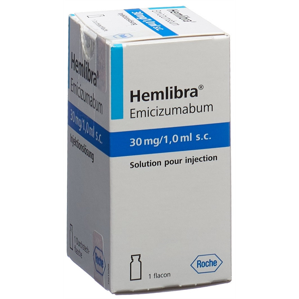HEMLIBRA Inj Lös 30 mg/ml s.c. Durchstf 1 Stk, Bild 2 von 2