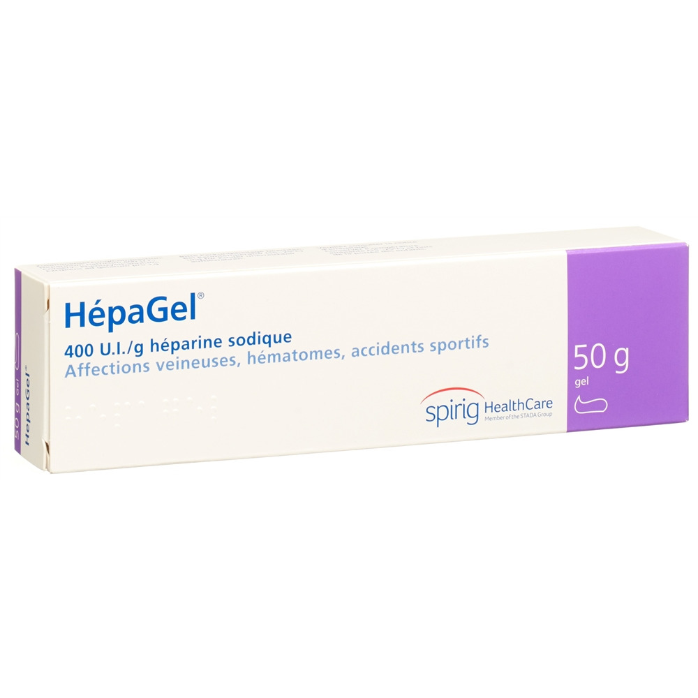 HEPAGEL gel tb 50 g, image 2 sur 2