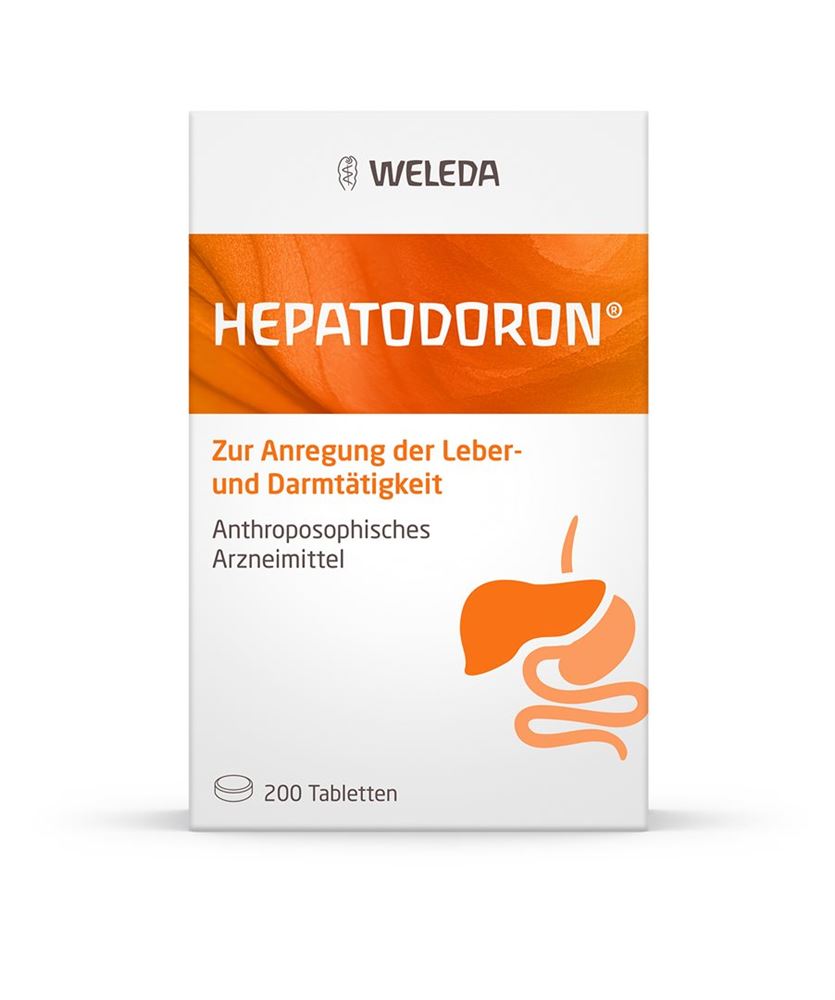 HEPATODORON cpr verre 200 pce