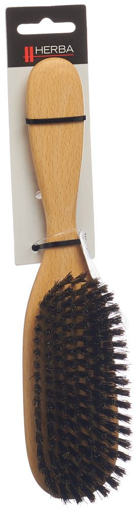 HERBA brosse à cheveux poils de sanglier, image principale