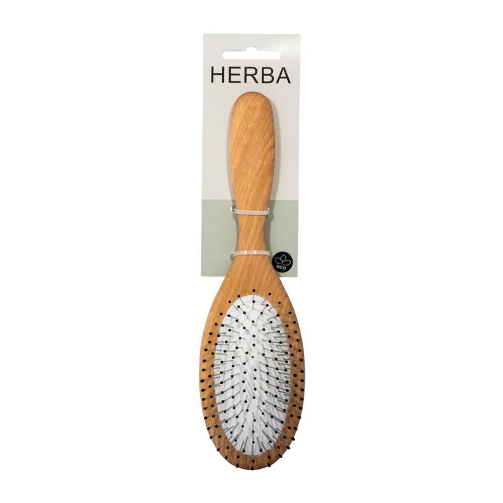 HERBA brosse à cheveux pointes métalliques
