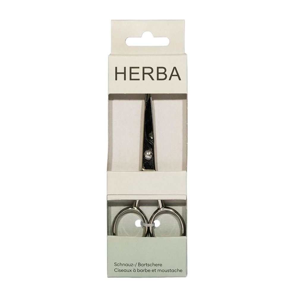 HERBA ciseaux moustache barbe