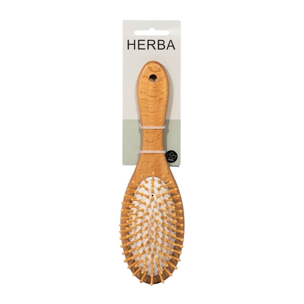 HERBA Haarbürste mit Holzstiften
