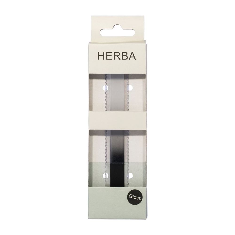 HERBA lime à ongles en verre