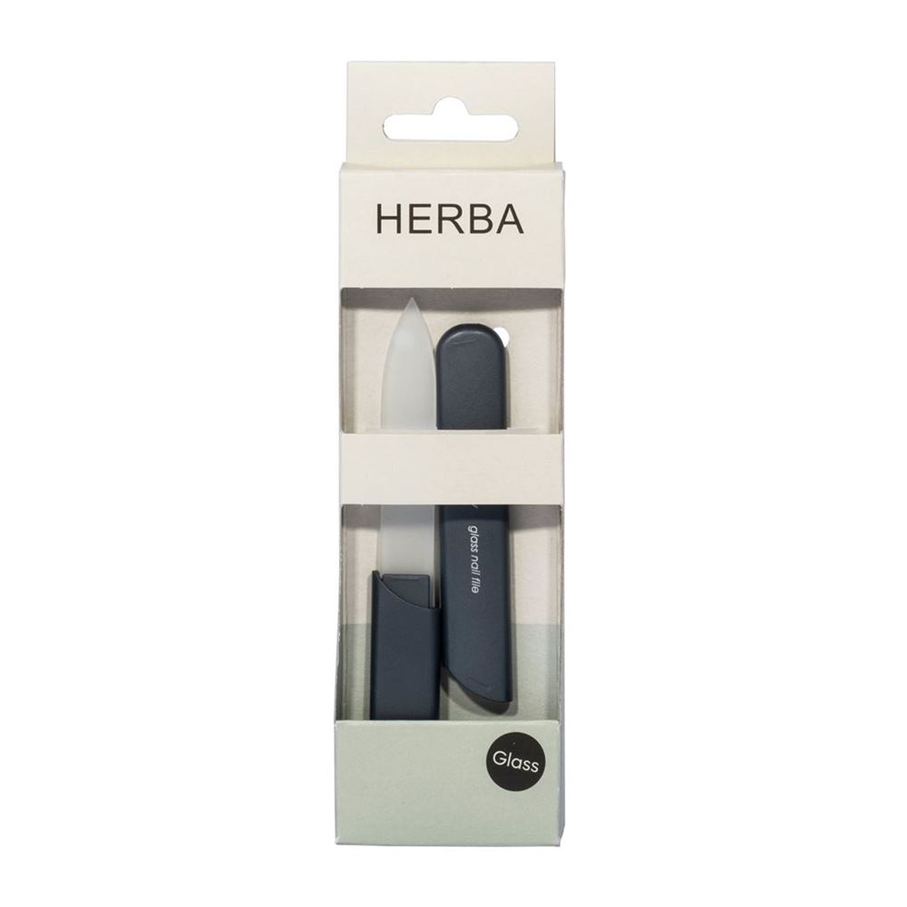 HERBA lime à ongles en verre avec emballage de protection, image principale