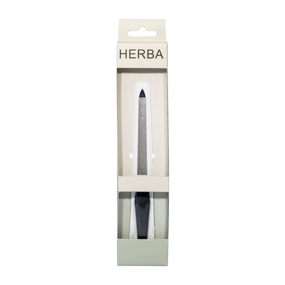 HERBA lime à ongles saphir bombée