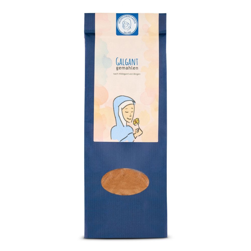 HILDEGARDS LADEN Galgant gemahlen