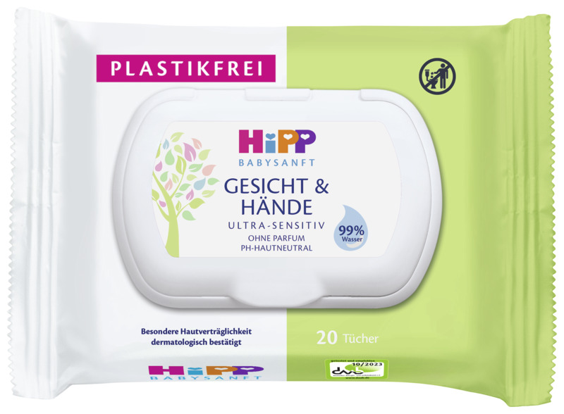 Hipp Babysanft lingettes