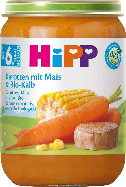 Hipp Bio Karotten mit Mais