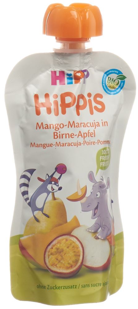 Mango-Maracuja in Birne-Apfel