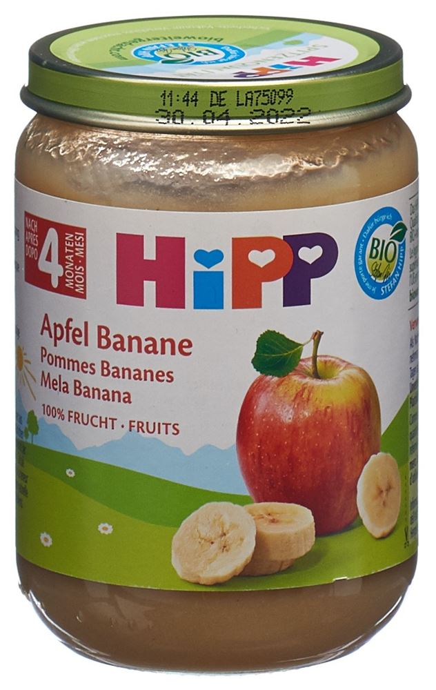 Hipp pommes bananes
