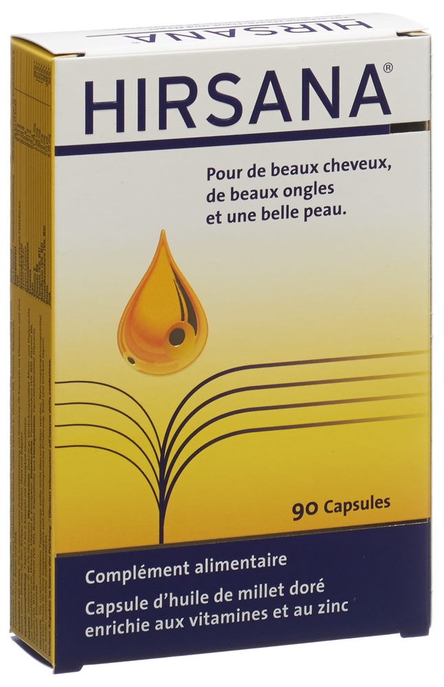 HIRSANA Capsules huile millet doré, image 4 sur 5