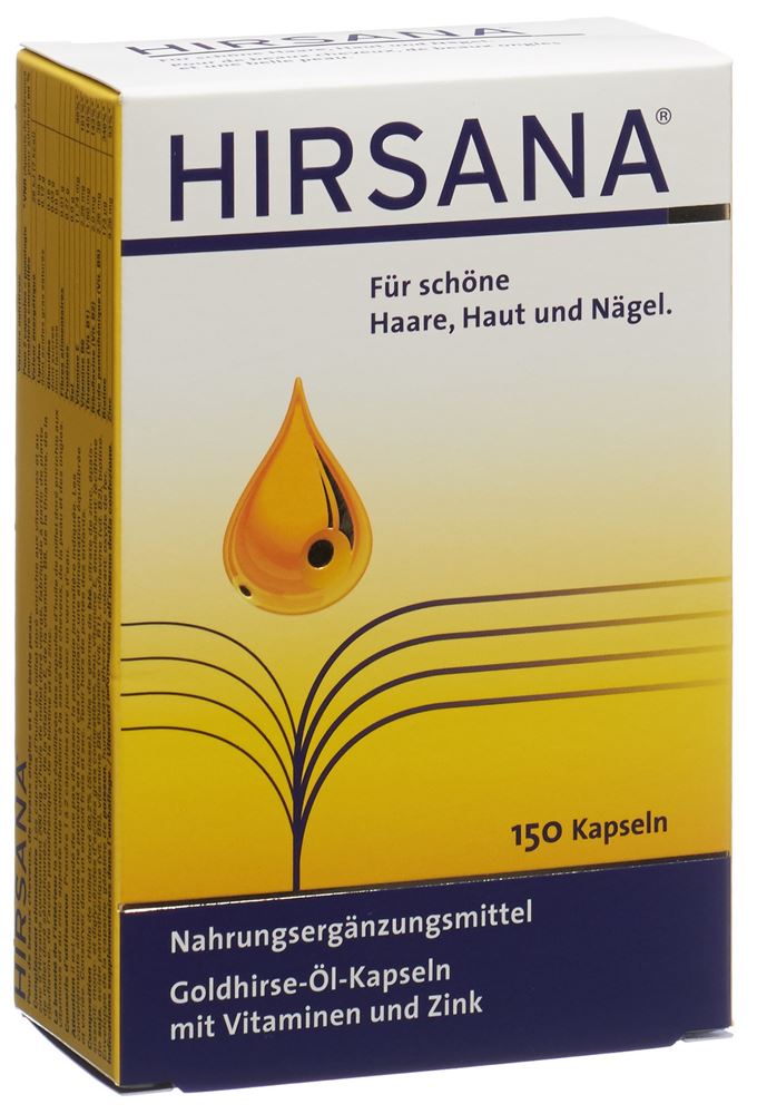 HIRSANA Goldhirse-Öl-Kapseln, Hauptbild