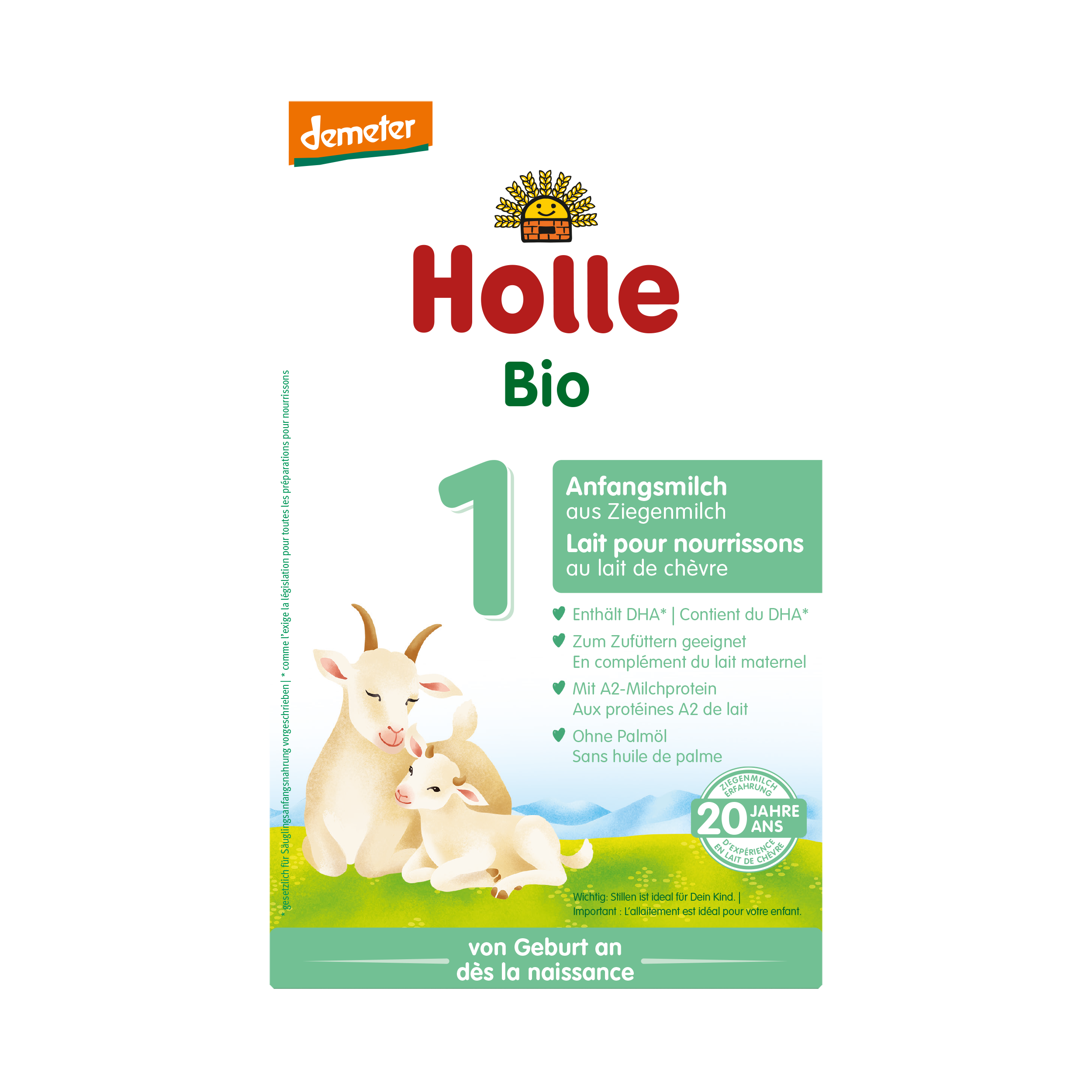 HOLLE Bio-Anfangsmilch 1, Hauptbild