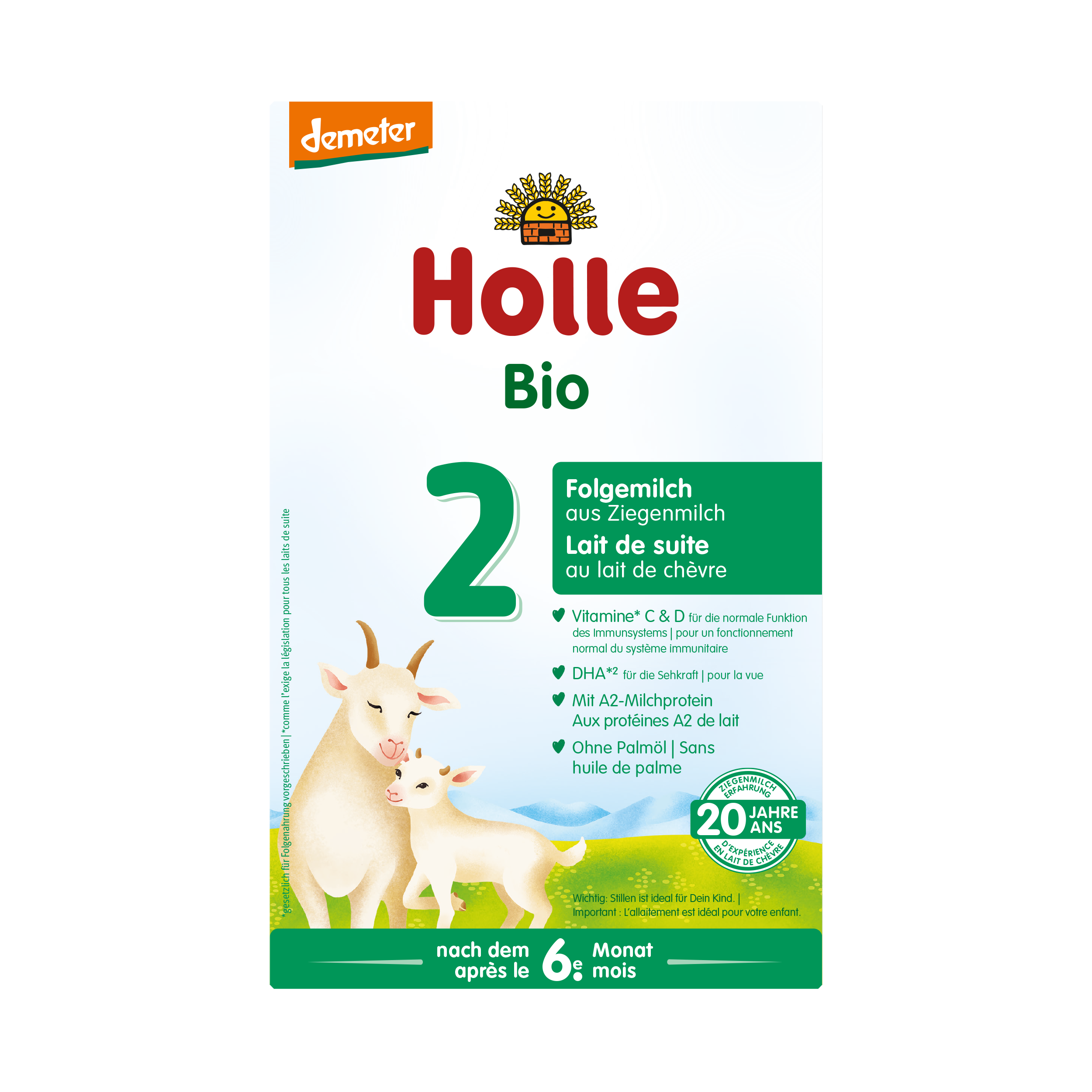 HOLLE Bio-Folgemilch 2