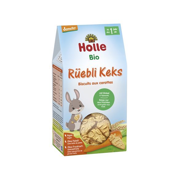 HOLLE Biscuits aux carottes bio