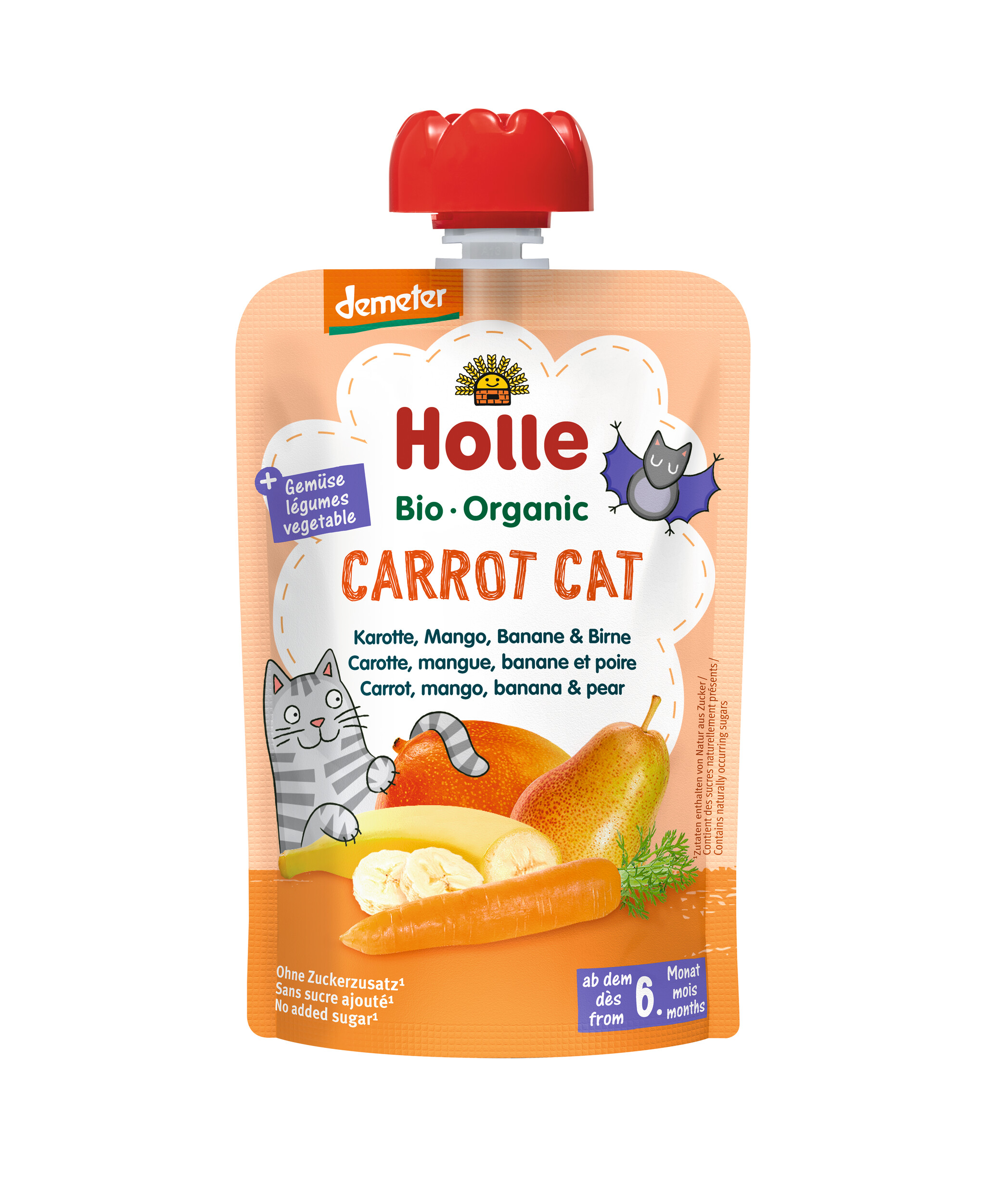 Carrot Cat - pouchy
