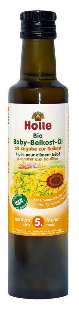 HOLLE huile pour aliment bébé