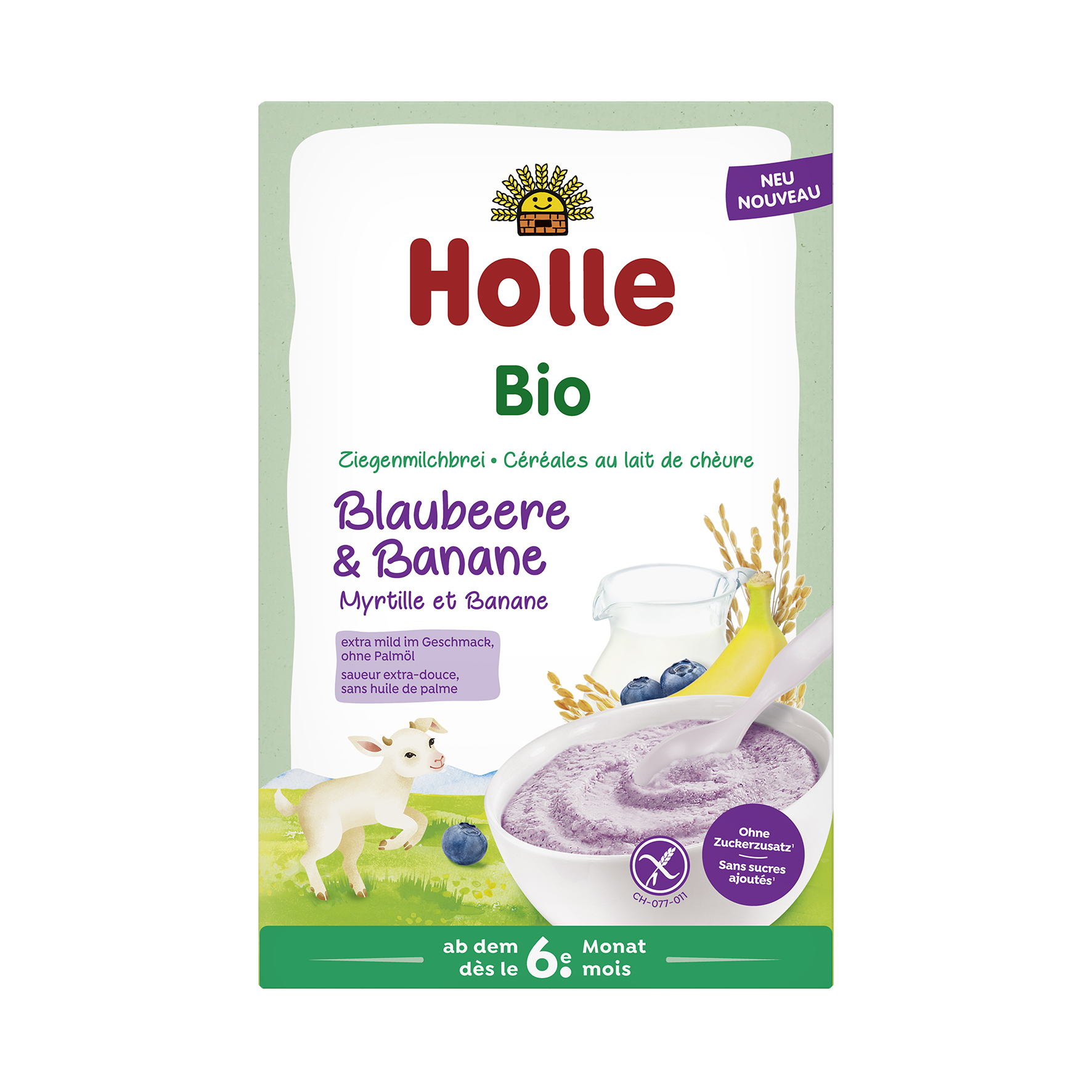 HOLLE Milchbrei aus Ziegenmilch, Hauptbild