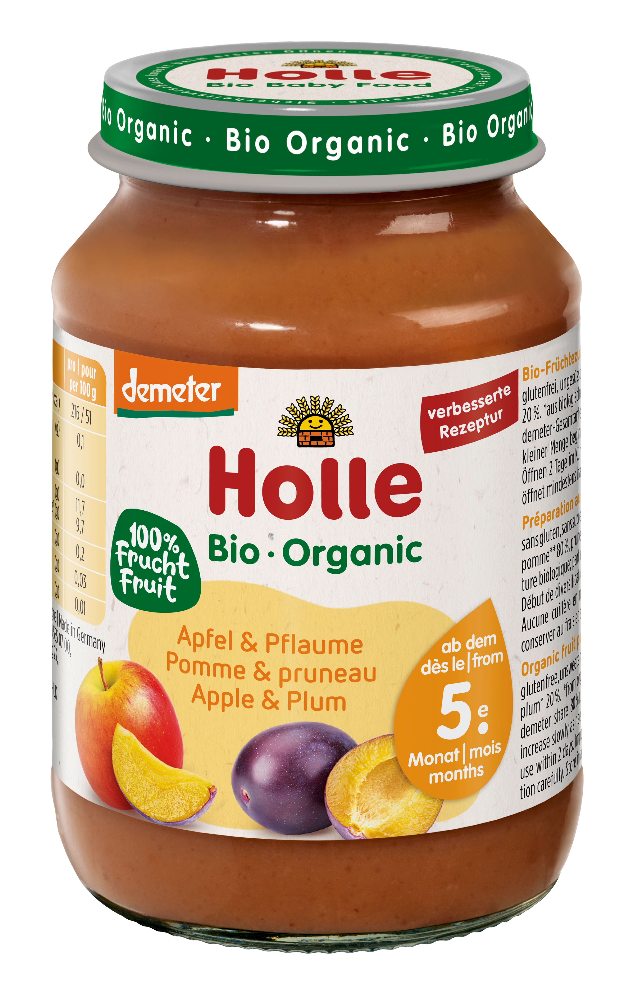 HOLLE pomme et pruneau