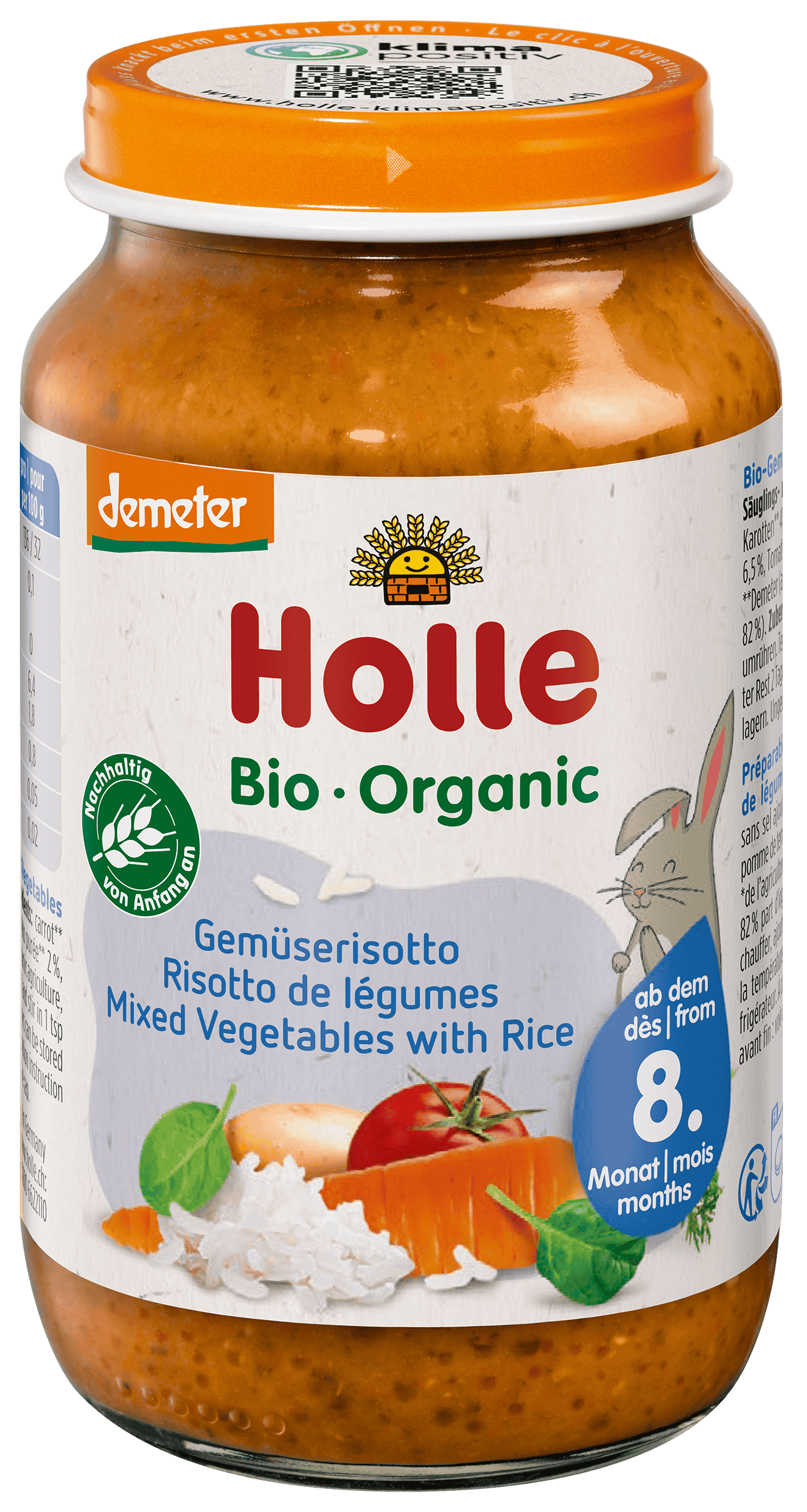 HOLLE risotto aux légumes