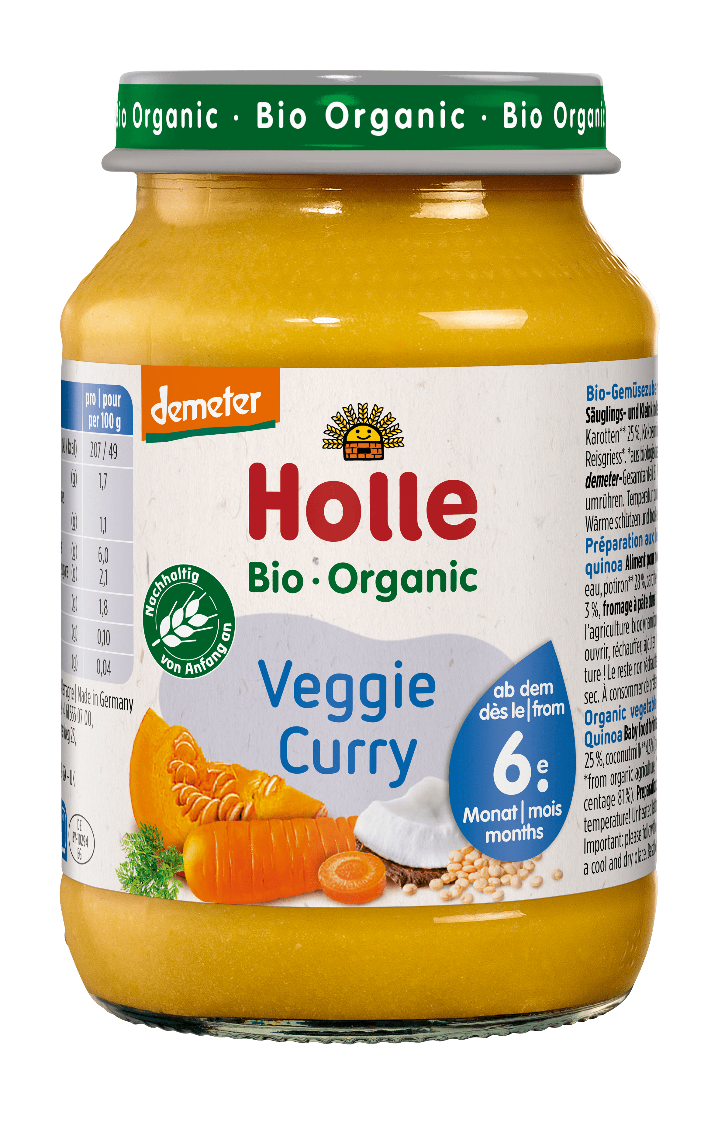 HOLLE Veggie Curry, Hauptbild