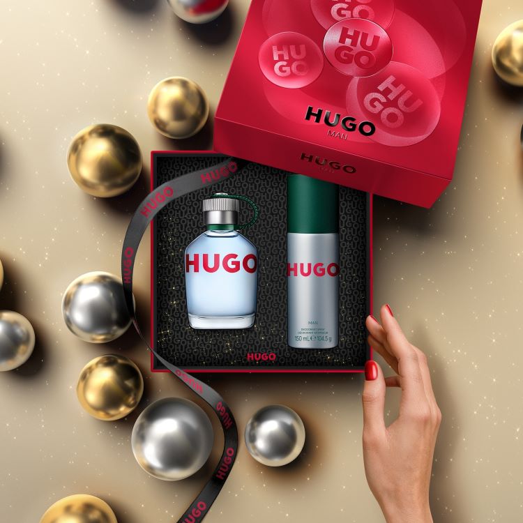 HUGO BOSS XMAS-Set Hugo Man Eau de Toilette 75ml, image 3 sur 5