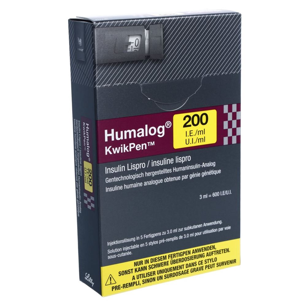 HUMALOG KwikPen Insulin 200 IE/ml, Hauptbild