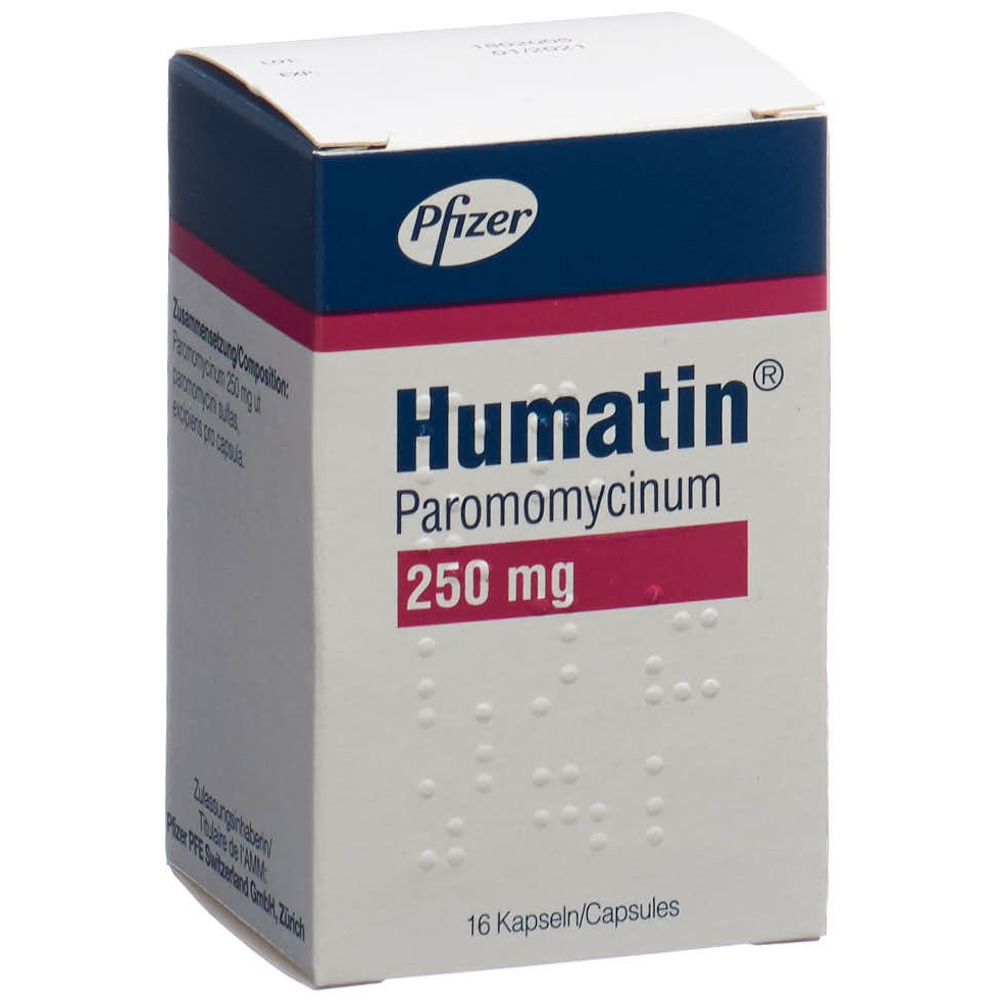 HUMATIN caps 250 mg bte 16 pce, image principale