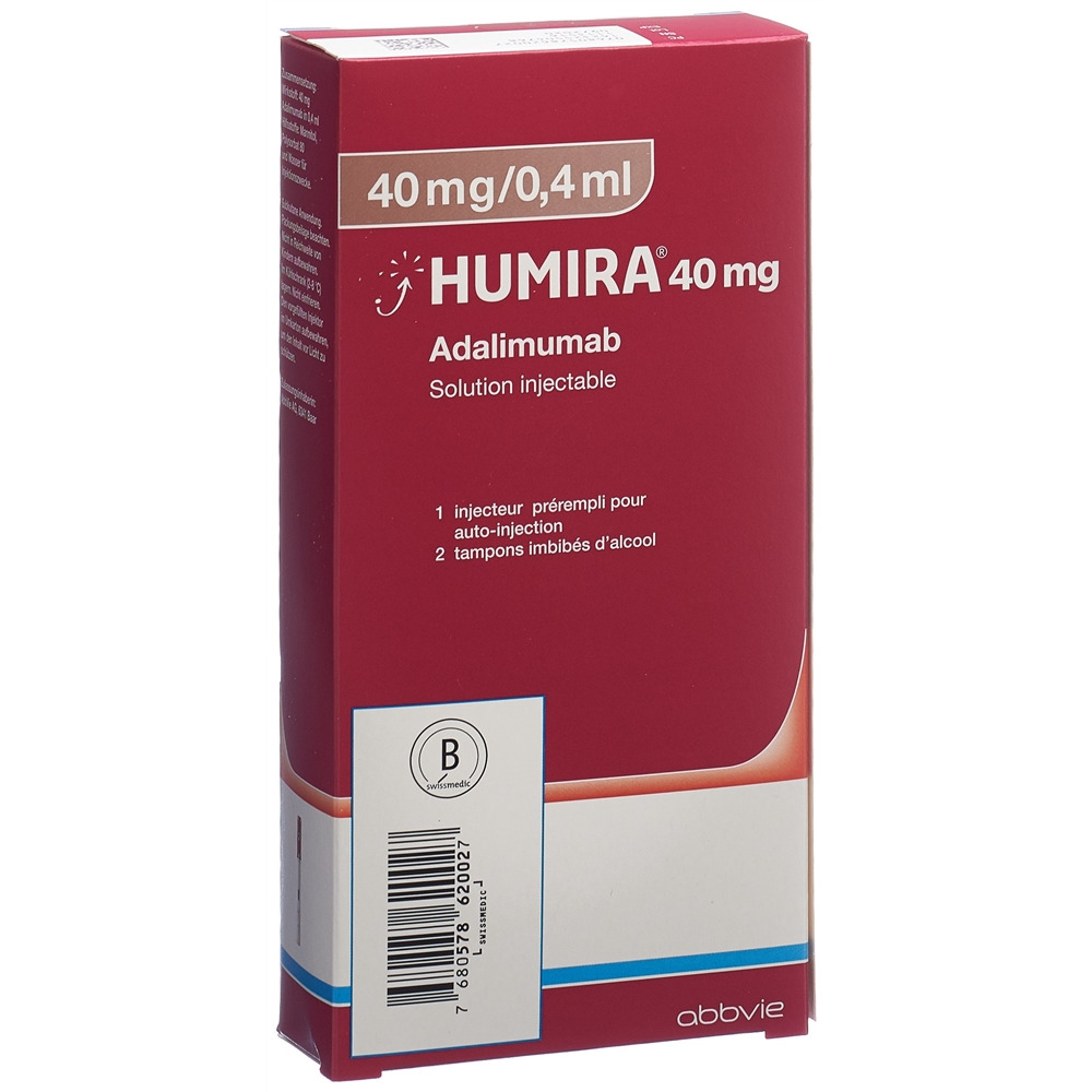 HUMIRA Inj Lös 40 mg/0.4ml Fertigpen Fertpen 0.4 ml, Bild 2 von 2