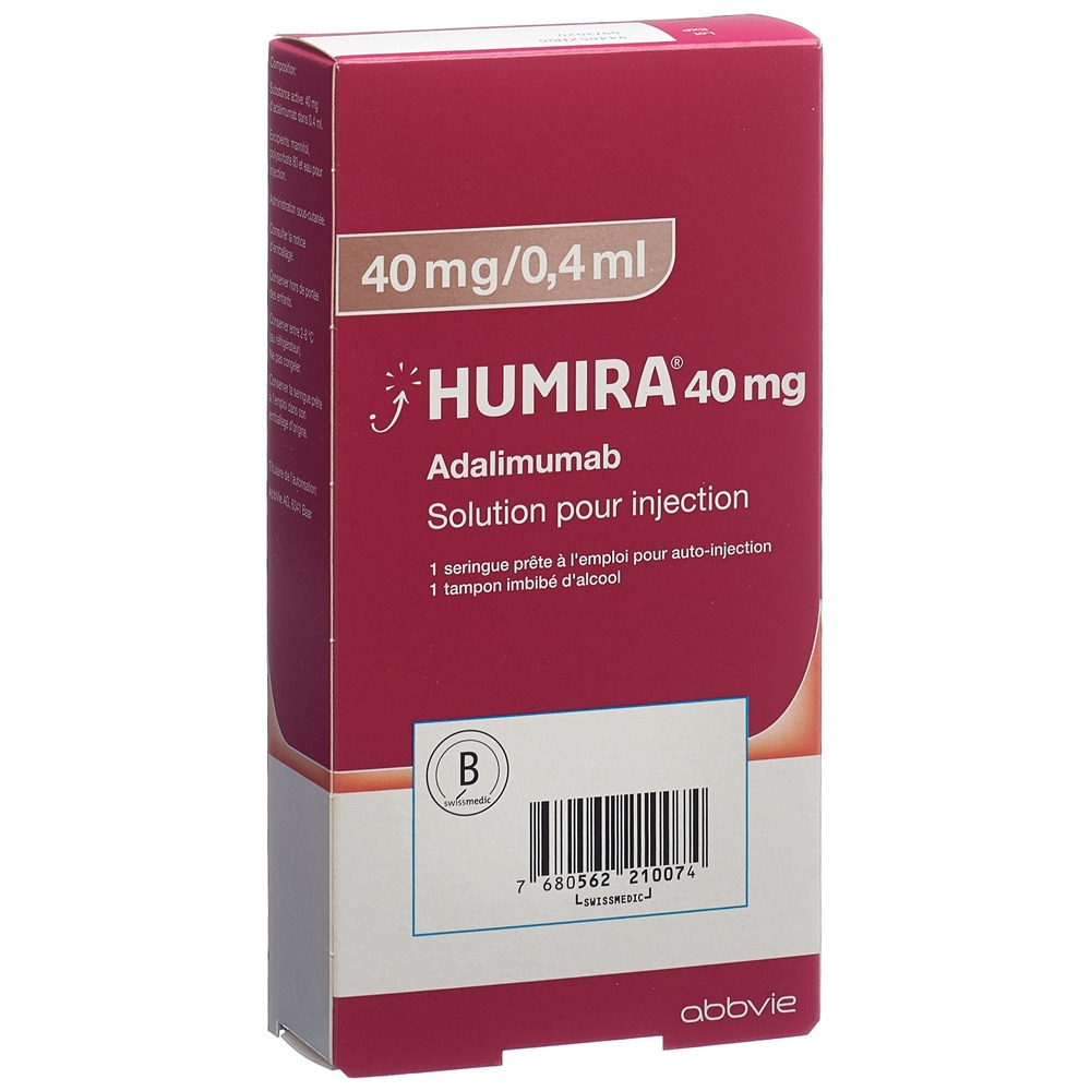 HUMIRA Inj Lös 40 mg/0.4ml Fertigspritze Fertspr 0.4 ml, Bild 2 von 2