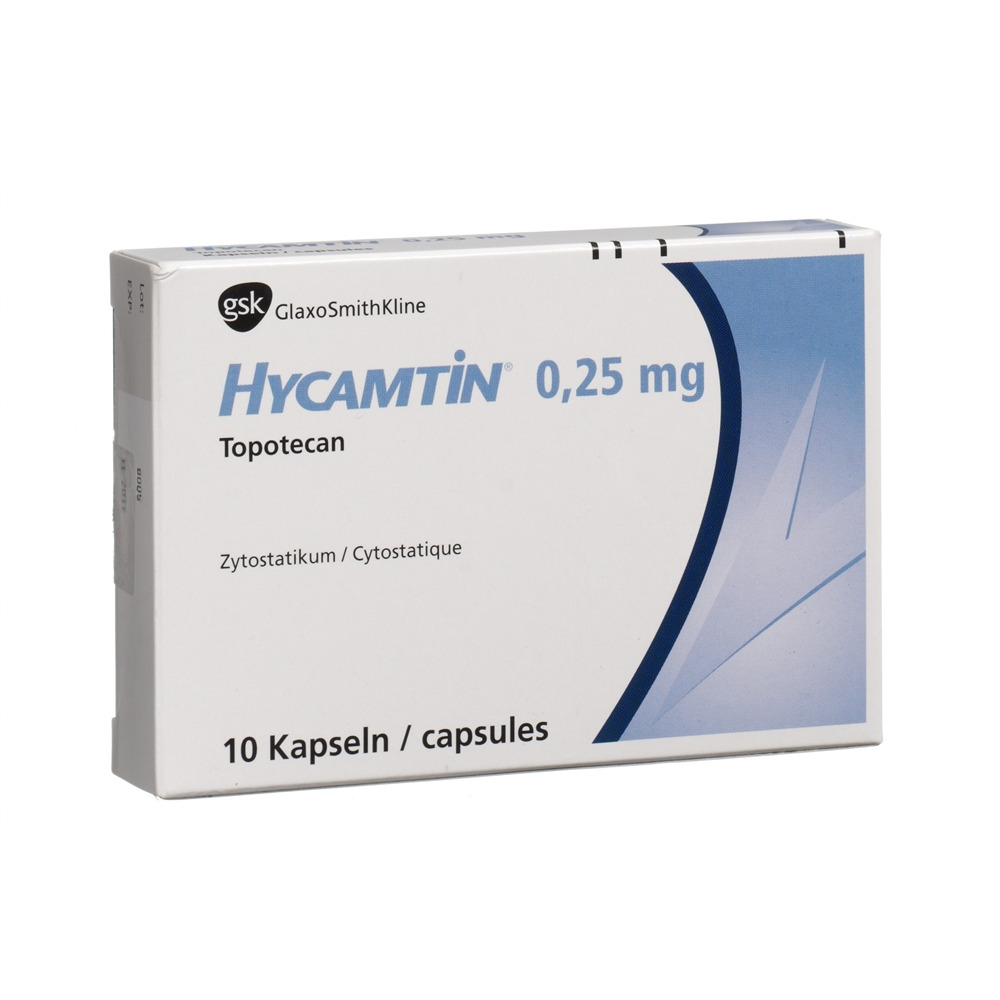 Hycamtin caps 0.25 mg blist 10 pce, image principale