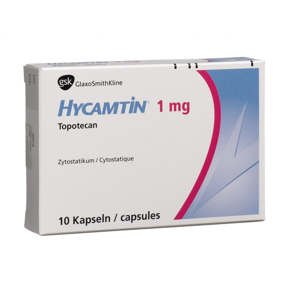 Hycamtin caps 1 mg blist 10 pce, image principale