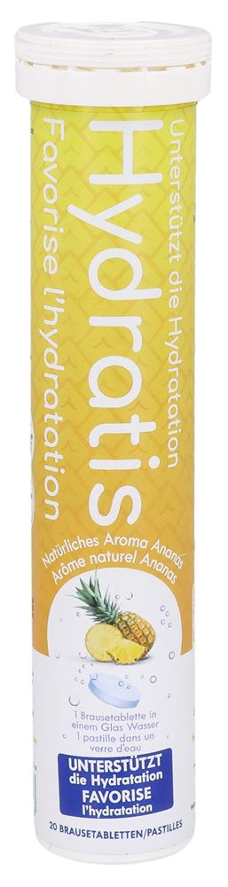HYDRATIS Brausetabl Ananas 20 Stk, Hauptbild