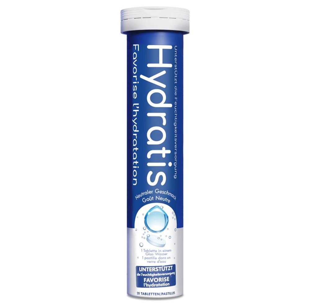 HYDRATIS Brausetabl neutral 20 Stk, Hauptbild HYDRATIS Brausetabl neutral 20 Stk, Hauptbild