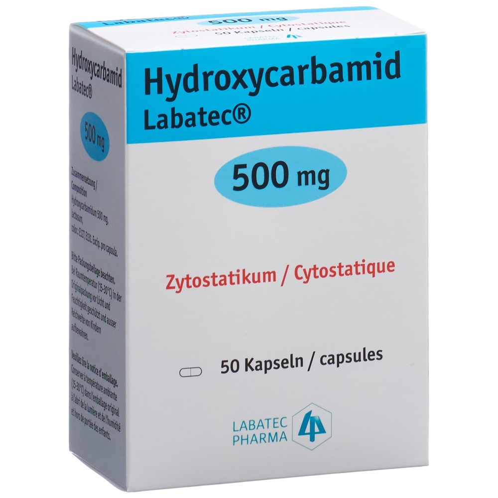 HYDROXYCARBAMIDE Labatec 500 mg, image principale