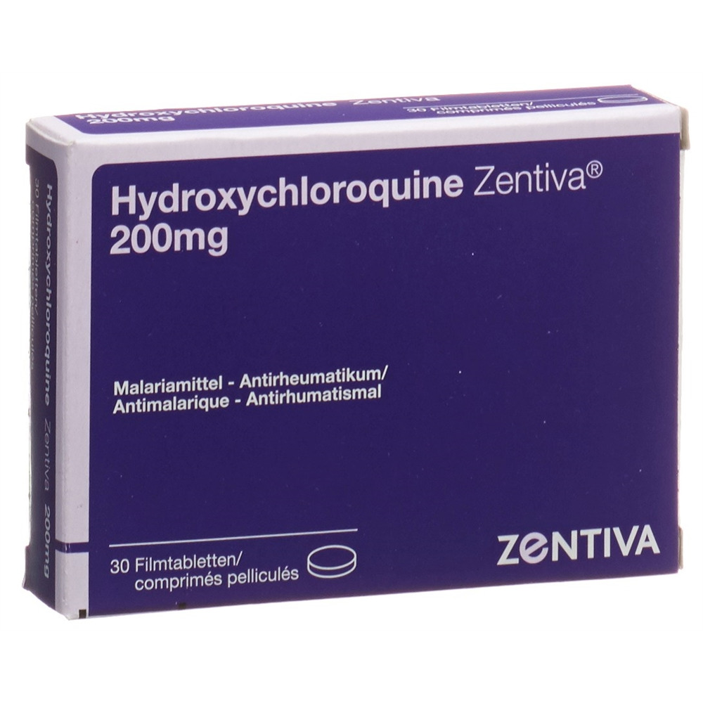 HYDROXYCHLOROQUINE Zentiva 200 mg, image principale