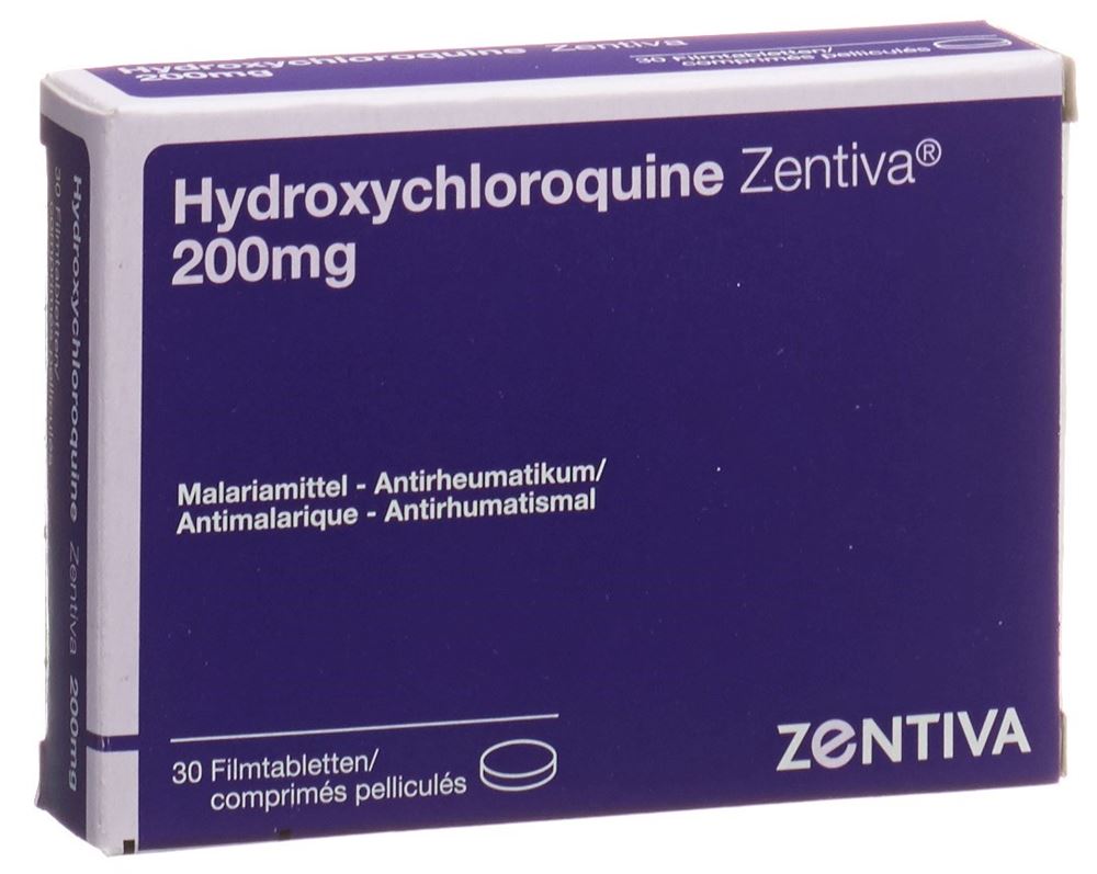 HYDROXYCHLOROQUINE Zentiva 200 mg, Hauptbild