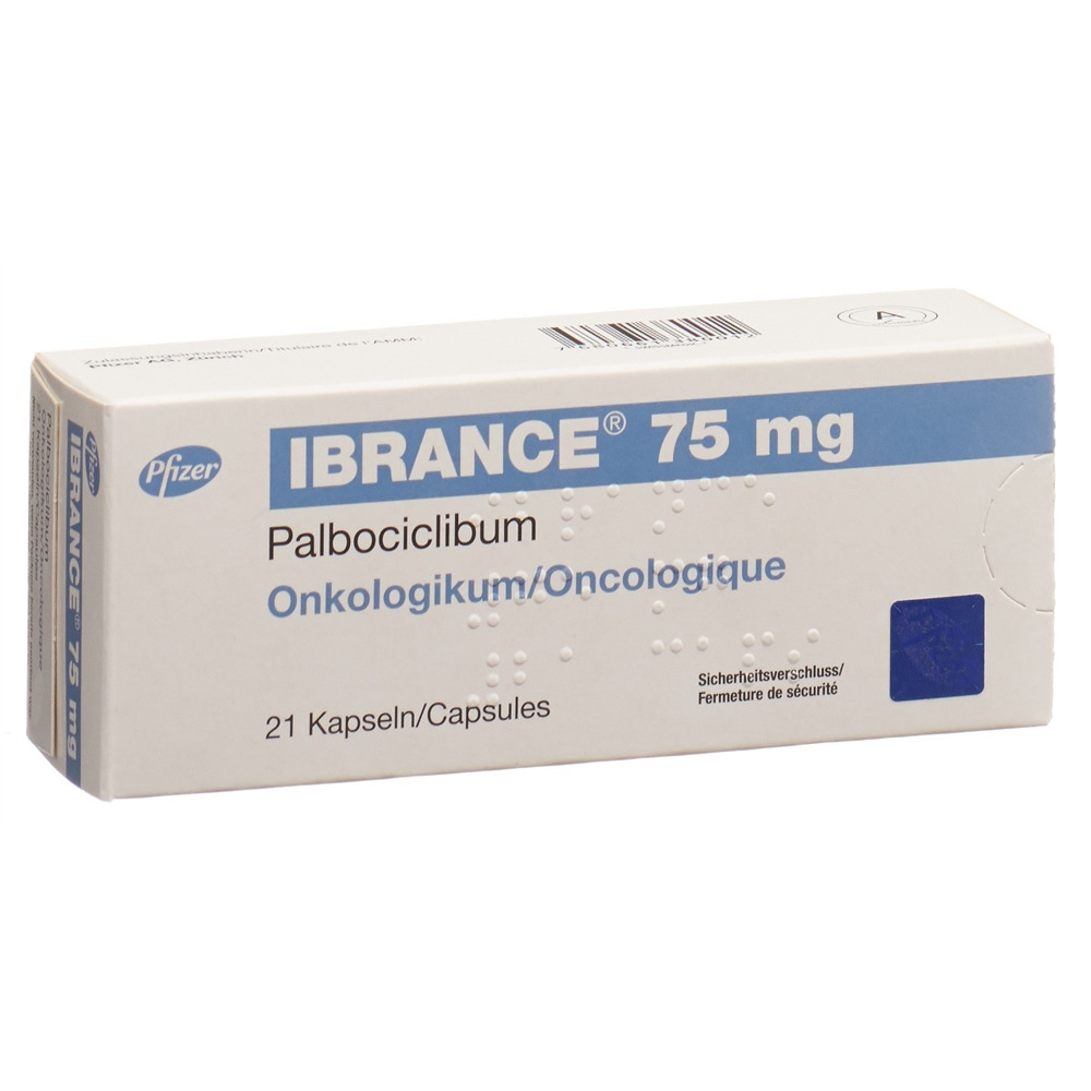 IBRANCE caps 75 mg blist 21 pce, image principale