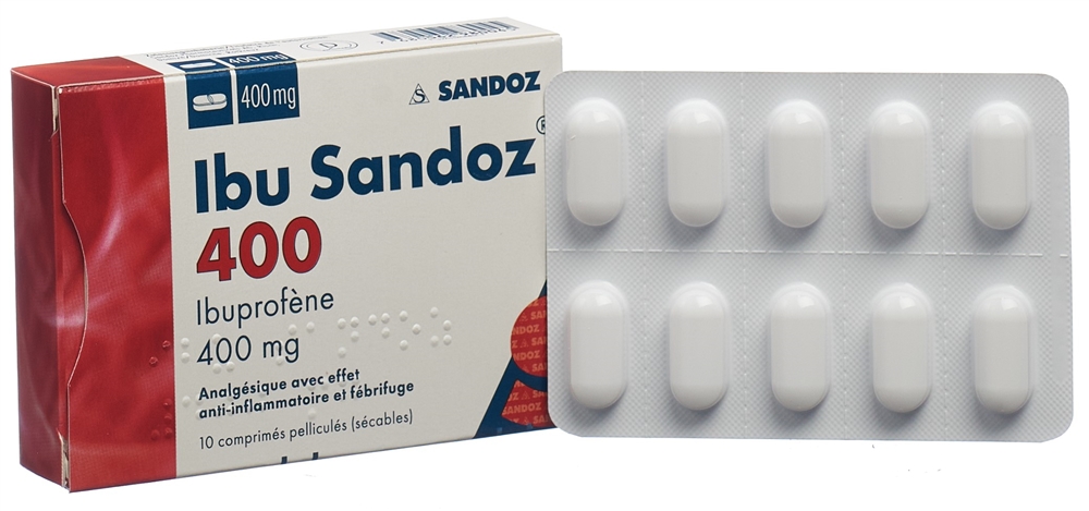 IBU Sandoz 400 mg, image 3 sur 4