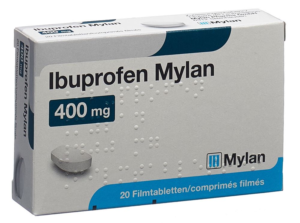 IBUPROFENE Mylan 400 mg, image principale