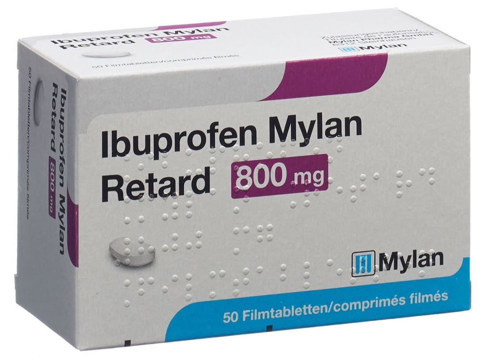 IBUPROFENE Mylan 800 mg, image principale