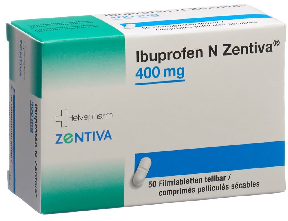 IBUPROFENE Zentiva 400 mg, Hauptbild