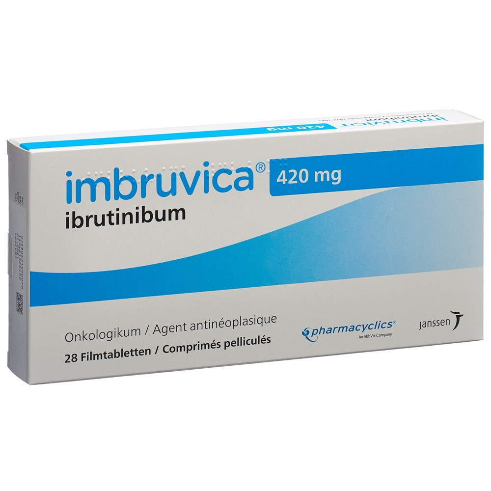 IMBRUVICA Filmtabl 420 mg Blist 28 Stk, Hauptbild