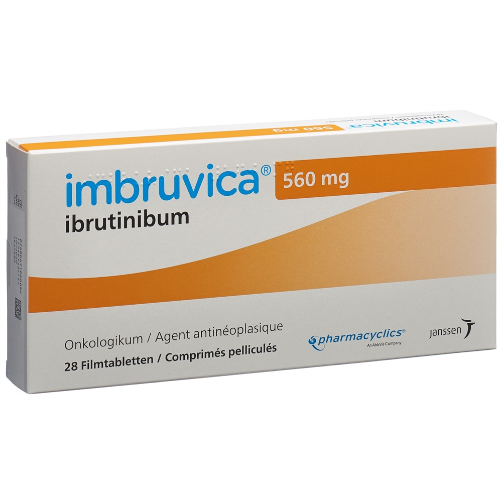IMBRUVICA Filmtabl 560 mg Blist 28 Stk, Hauptbild