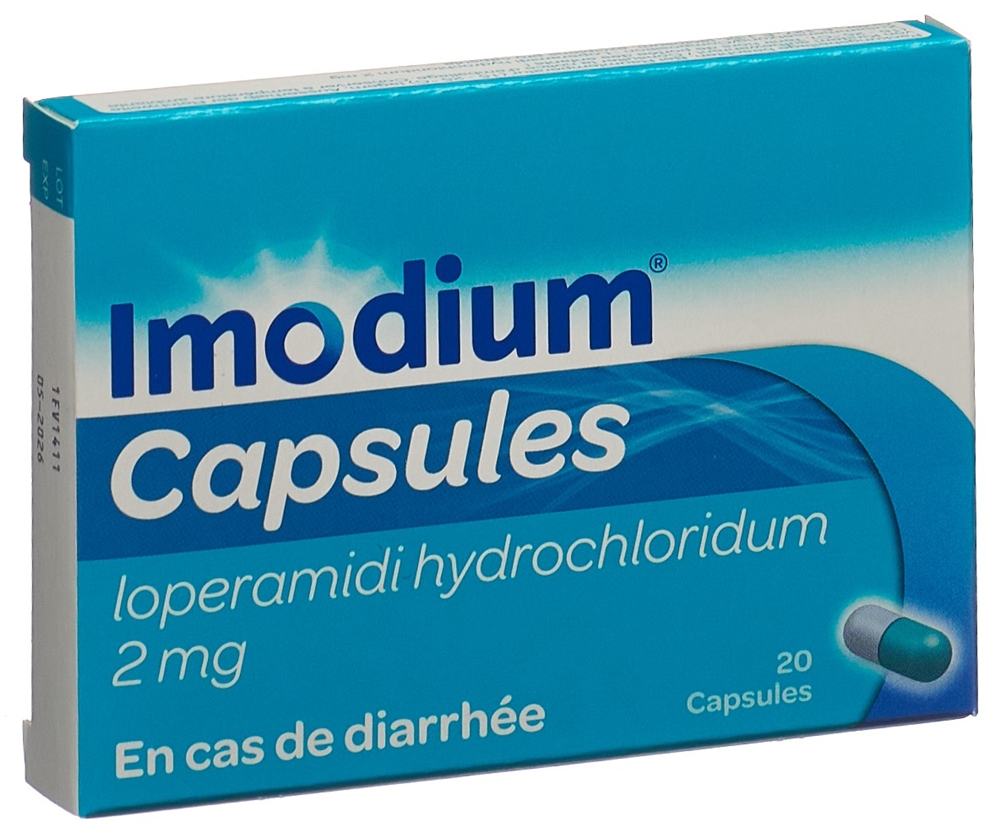 IMODIUM caps 2 mg blist 20 pce, image 4 sur 4