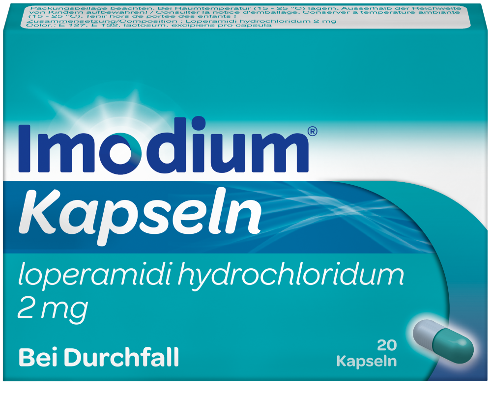 IMODIUM caps 2 mg blist 20 pce